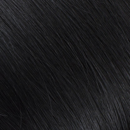Deep Black #1 | Remy Human Hair Extension